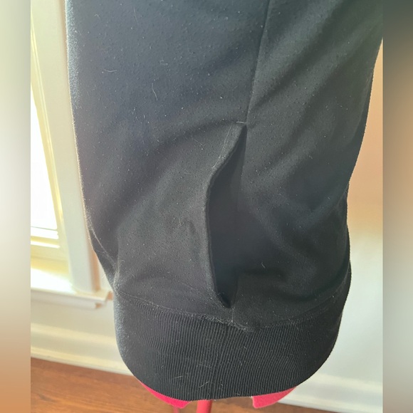 BLACK FUNNEL NECK SWEATSHIRT - Picture 4 of 11